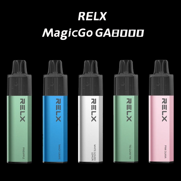 RELX 悅刻 GA8000 Puffs 一次性電子菸桿 | 28款口味現貨供應